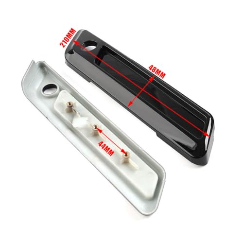 Cobertores de bisagra y seguro para alforjas duras ABS Three T FSFY cromados para modelos Harley Touring 2014 en adelante miniatura 4