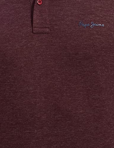 Image of Pepe Mens Slub Polo T-Shirt