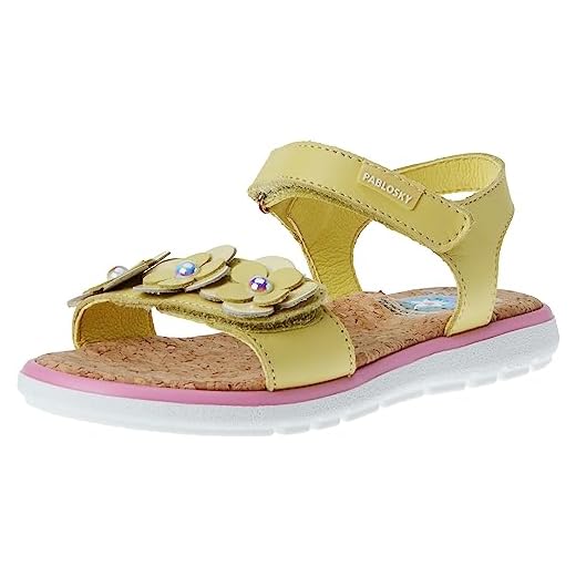 Sandalias Niña Pablosky Amarillo 422390 33