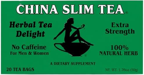 China Slim Tea (Extra Strength), 1.7 Oz (20 Count)