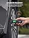 AstroAI Digital Tire Pressure Gauge, 230 PSI 4 Settings Heavy Duty for Car Bicycle with Larger Backlit LCD Flashlight and Non-Slip, Black
