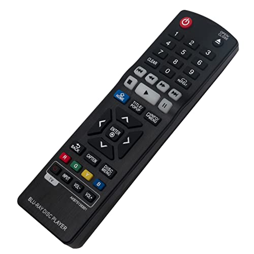 VINABTY AKB75135301 Replacement Remote Control Compatible with LG Blu-ray Disc Player UBKM9 UP970 UBK90 BP550 BPM55 BPM33 BP330 BP430 BP530 BPM54 BP540 BP630 BP330N BP430N BP440 BP440K BP540N BP550N - Image 2