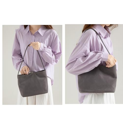 Sac à main en daim de qualité supérieure avec surface mate noble - 4