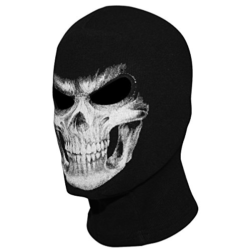 Image of WTACTFUL 3D Scary Skeleton Mask Skull Mask Grim Reaper Mask for Halloween