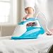 Russell Hobbs Light & Easy Brights Aqua Steam Iron, Fabric Softening Infused Ceramic Soleplate. 2x smoother glide, 2x durability, 240ml Water Tank, 115g Steam Shot, 35g Continuous Steam, 2400W, 26482