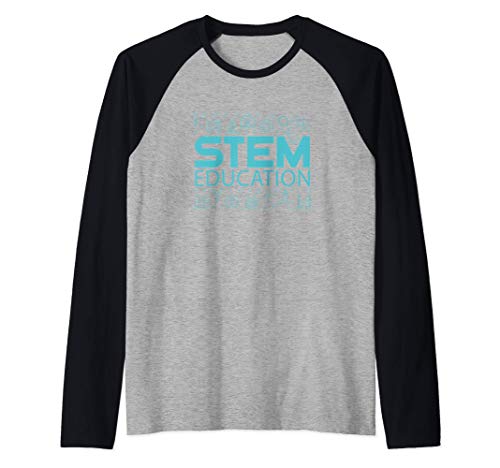 Stem Teacher Science biology teacher Maglia con Maniche Raglan