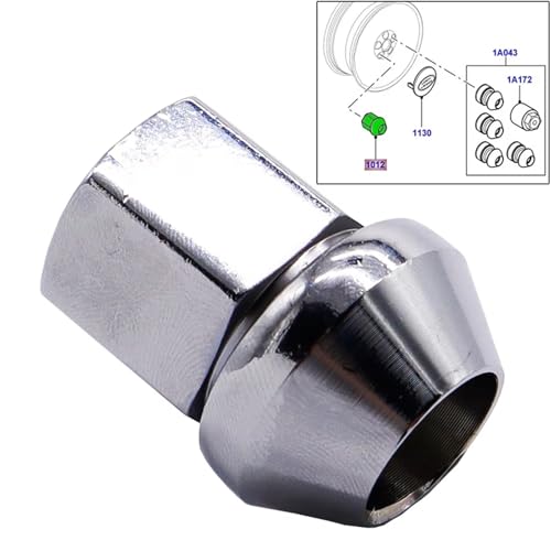 Tornillos de rueda LR001381 para Range Rover Velar de 4 piezas en aleación 3