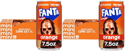 Fanta Orange Soda Fruit Flavored Soft Drink, 7.5 fl oz,