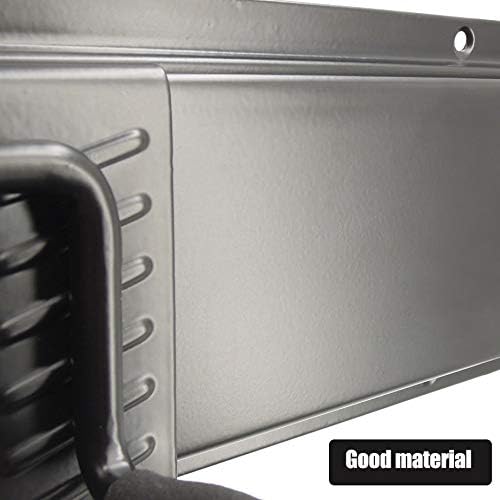 Miniatura 4 de Ultrawall 3 rieles de acero resistentes, 16 pulgadas de largo