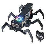 Freenove Robot Ant Kit (Compatible with Arduino IDE), Dot Matrix Expressions, Ultrasonic Obstacle...