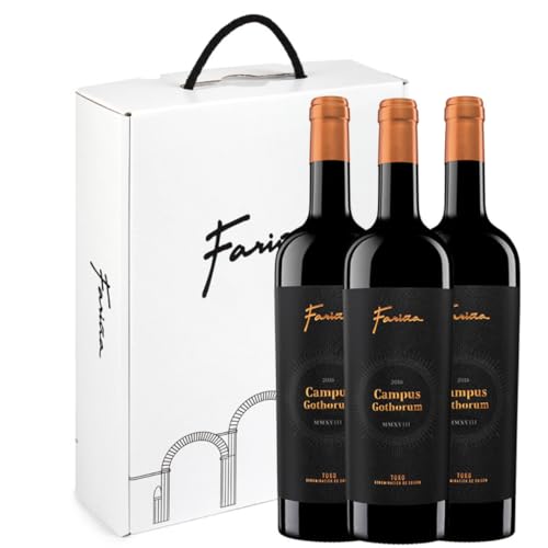 Estuche regalo 3 botellas Fariña Campus