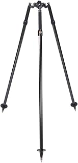 Carbon Fiber Tripod Surveying Thumb Release, Carbon Fiber Tripod for Prism Poles Surveying or GPS Poles of Total Station GPS GNSS (CLS33C Carbon Fiber)