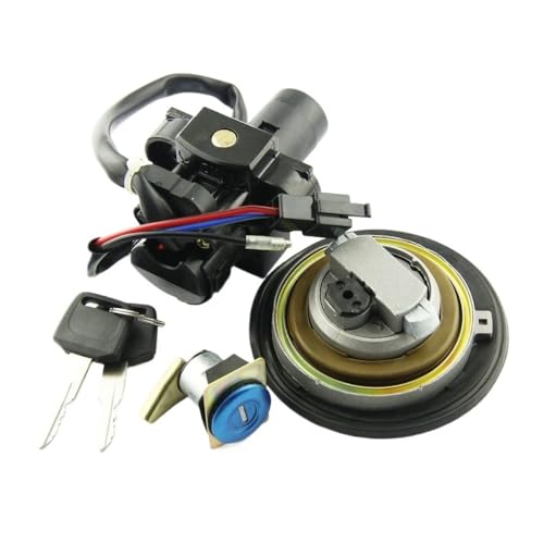 Kit verrouillage siège moto haut de gamme avec bouchon de réservoir carburant et allumage Hornet
