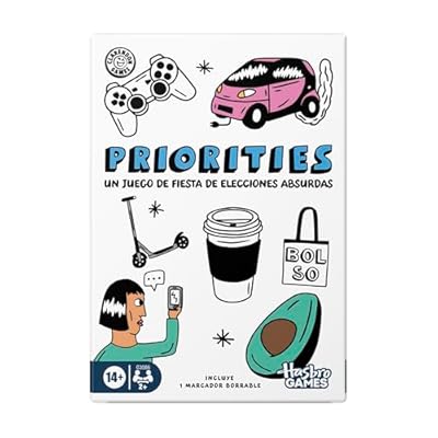 Hasbro Gaming Juego Priorities - Versión en español
