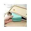 Mini Jewelry Travel Case, Small Portable Jewellry Organizer Box Portable Display Storage Box for Rings Earrings Necklaces, Gifts for Girl, Women, Wedding, Birthday,New Year,Christmas Gifts (Blue) #1