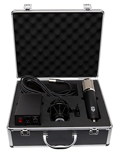 Lauten Audio Black La-320 Large Diaphragm Tube Condenser Microphone - Black #TOP5