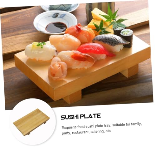 Plato para sushi estilo japonés OSALADI miniatura 6