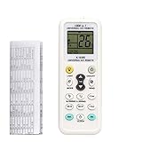 国内外 各社共通1000種対応 エアコン用ユニバーサルマルチリモコン 自動検索機能も搭載!!-520012 K-1028E 英文取扱い説明書