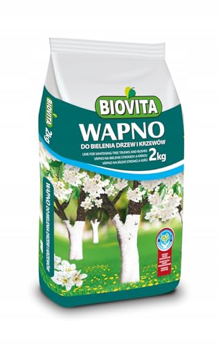 Weißanstrich Obstbäume Baumanstrich Baum Pflege Frostschutz Gartenkalk 2kg