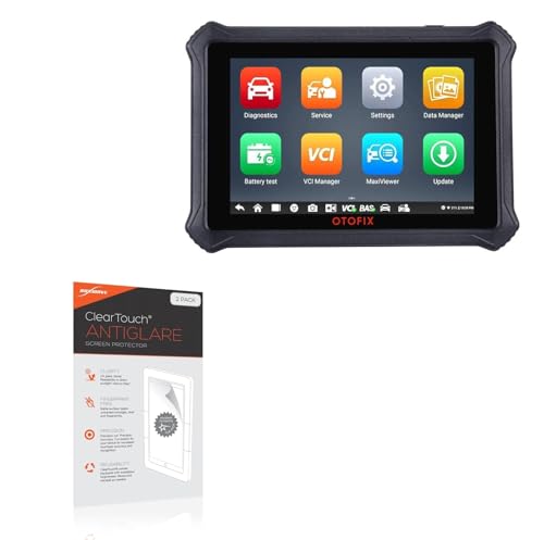 BoxWave Screen Protector Compatible with Otofix D1 Diagnostic Tablet - ClearTouch Anti-Glare (2-Pack), Anti-Fingerprint Matte Film Skin