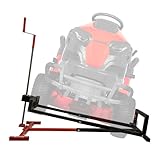 Extreme Max 5001.6781 Spiral Jack Platform Lift for Rider Lawn Mowers - 880 lbs. Capacity, Hand Crank Operation