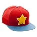 Animation Shops Steven Universe Star Logo Snapback Hat-One Size Red/Blue