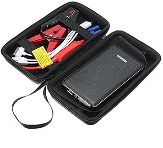 Car Jump Starter Power Pack, Baceyong 12V 6000mAh Auto Battery Booster Jumper Starter, Portable Emergency Jump Starter Power Supply Black Power Bank with LED light for up to 2.0 Liter Petrol Engines