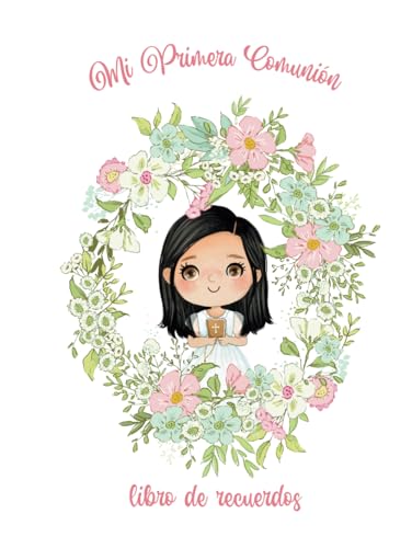 Mi Primera Comunión, libro de recuerdos: modelo CARMEN