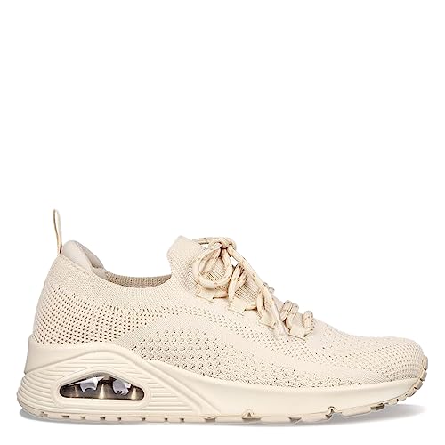 Skechers Skechers Women's Uno-Everywear Sneaker, Off White Engineered Knit Hot Melt, 9 US