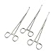 AAPROTOOLS 3 PCS Stainless Steel Sponge Holding Forceps 9.5