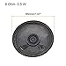 uxcell 0.5W 8 Ohm DIY Magnetic Speaker 50mm Dia Round Shape Replacement Loudspeaker 4pcs