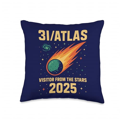 3I/Atlas Comet | Rare Interstellar Visitor 2025 Astronomy Throw P...