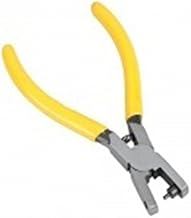 2 mm Watch Band correa cinturón perforadora eléctrica perforadora alicates con ojales piel Craft – Herramienta de mano (color: amarillo)