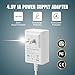 Lenink AC Power Supply Adapter for AAA Battery,Replace 3 AAA Battery,White