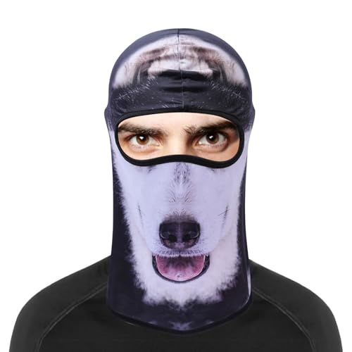 Image of Balaclava Mask 3D Print Full Face Mask Cooling Neck Gaiter Sun Protection Face Cover Mask Windproof Ski Mask