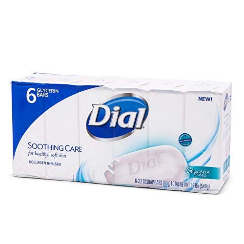 Dial Glycerin Bars Ounce Soothing Care Collagen Desertcart