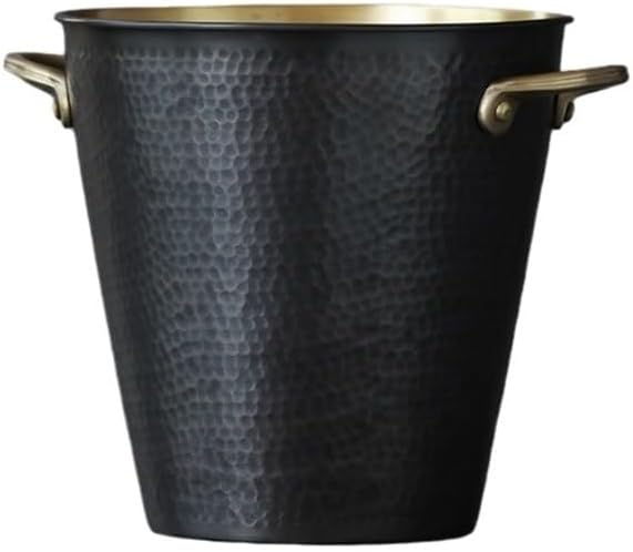 Ice Bucket, Copper Wine Beer Kegs, Home Commercial Ice Kegs Ice Buckets For Parties(Large)