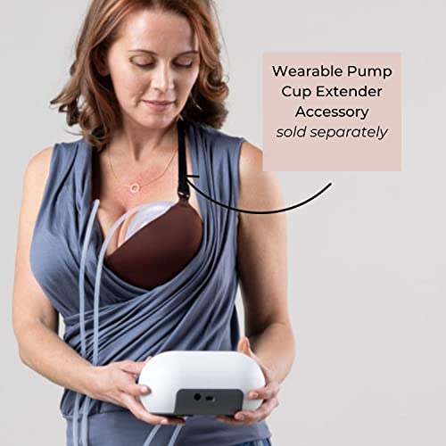 Simple Wishes Maternity, Nursing Bra & Wire-Free T-Shirt Bra | Hide The Nursing Clasp | Supports Wearable Breast Pump | Bc | 34D #TOP3