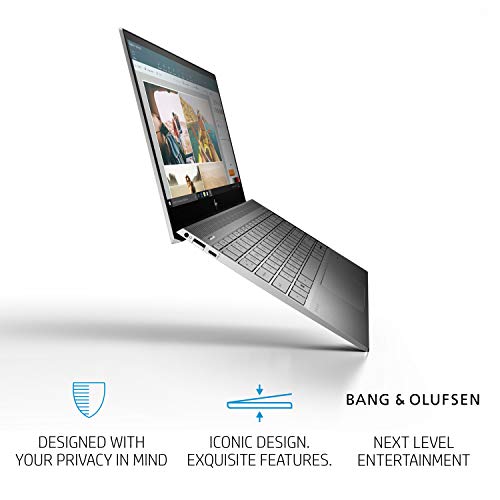 Image of HP Envy 13 Ultra Thin Laptop 13.3 inch Full-HD, Intel Core i5-8250U, Intel UHD Graphics 620, 256GB SSD, 8GB SDRAM, Fingerprint Reader, 13-ah0051wm
