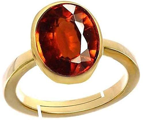 Anuj Sales 9.25 Ratti 8.47 Carat Hessonite Garnet Stone Ashtdhatu Adjustable Ring Original and Certified by Natural Gomed Gemstone for Astrological Purpose (B08TFG5T3X) Amazon Price History, Amazon Price Tracker