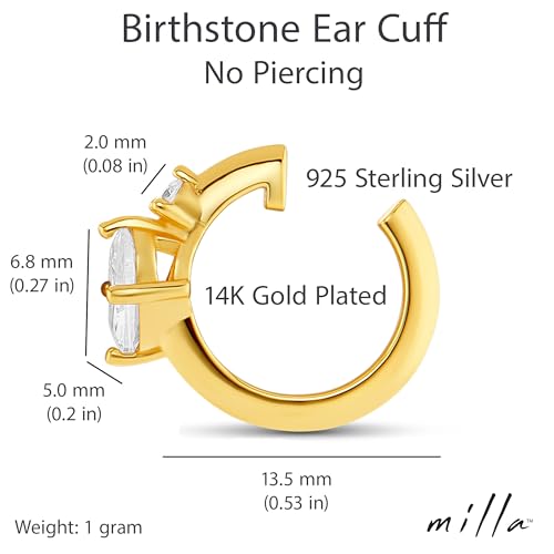 Boucles d'oreilles sans perçage légères : la solution anti-douleur en argent 925 et or 14K - 3