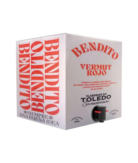 Bendito Vermouth Rojo, Rotwein-Vermouth, Bag-in-Box, 20 Liter