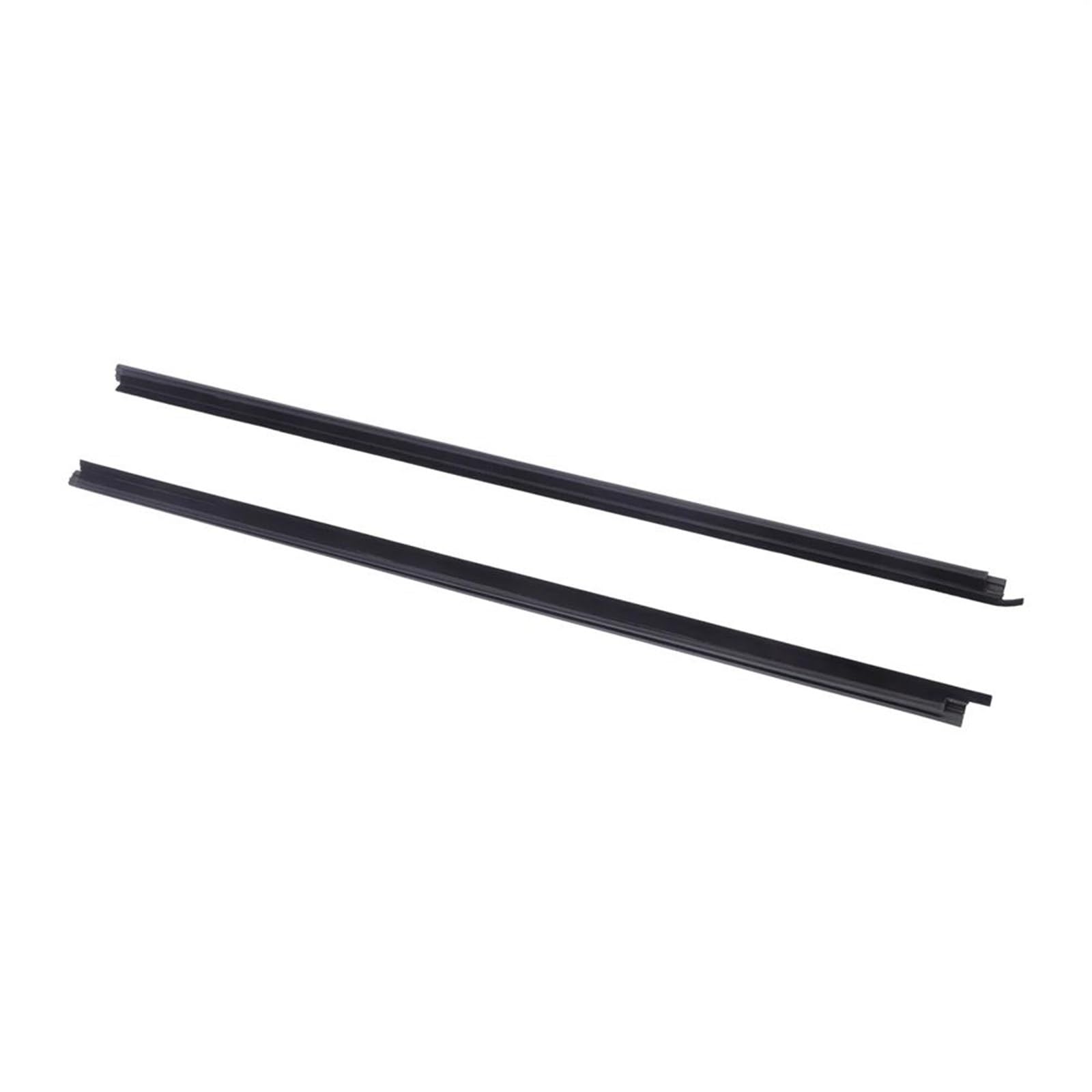 2Pcs Outer Window Weatherstrip Door Rubber Seal Belt for Nissan for Big-M D21 Hardbody Pick UP 1986-1997 ATGCBCAUF