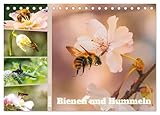  Bienen und Hummeln in Aktion (Tischkalender 2026 DIN A5 quer), CALVENDO Monatskalender: Bienen & Hummeln - Flugkunst im Fokus!