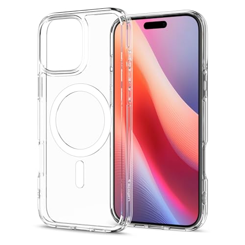 Image of Spigen for iPhone 16 Pro Max Case, Ultra Hybrid MagFit [Anti-Yellowing] [Compatible with Magsafe] - Clear