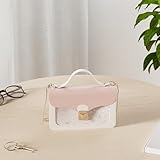 A-QMZL Mädchen Umhängetasche Klein Damen Schultertasche Handy Umhängetasche Handytaschen Geldbörse Handtaschen Mode Abnehmbare Kette Crossbody Bag für Damen Frauen Mädchen Kinder (Rosa)