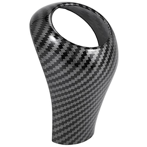 Bopfimer Cubierta de Perilla de Cambio de Engranaje de Fibra de Carbono para W204 W212 C e G GLS Class Cover