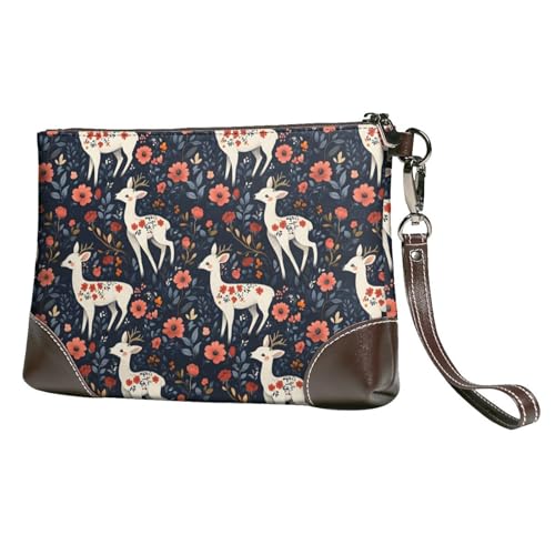 Portefeuille portable pour femme petit sac à main en cuir avec dragonne