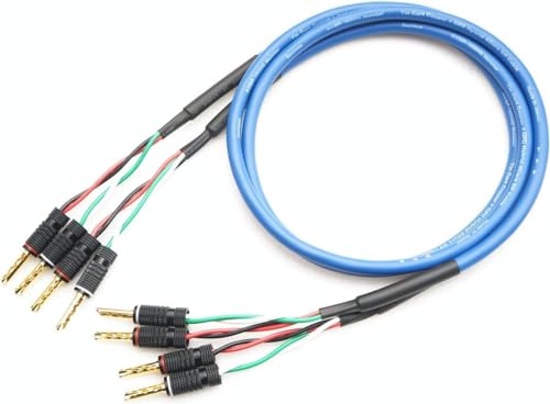 Zonotone (ゾノトーン) AVSP-1200Q Meister バナナプラグ付 スピーカーケーブル 2本セット (2m)