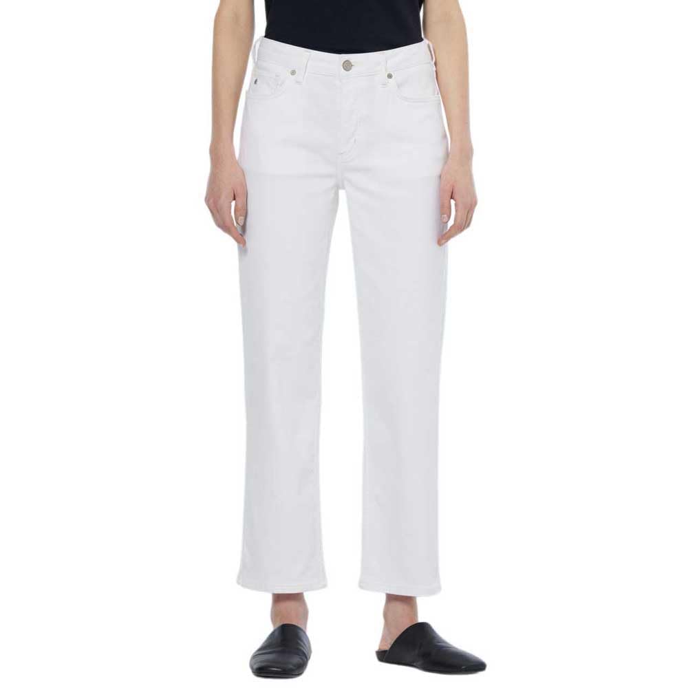 Scotch & Soda Women's The Sky Straight Jeans, Cool White, 27W x 34L